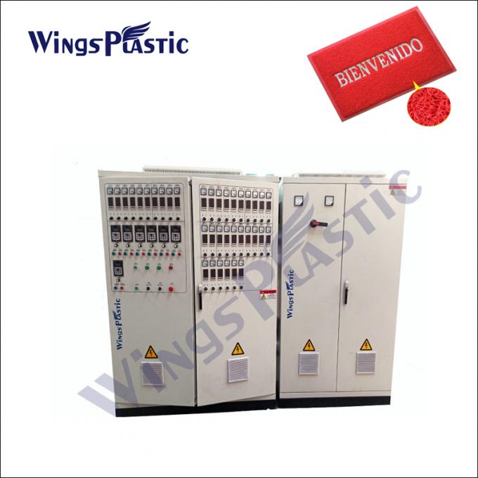 420kw محرك رئيسي الطاقة مسحوق PVC PVC لفائف حلقة مات extruder آلة 7