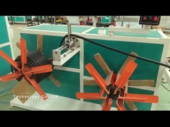 آلة بثق الأنبوب المموج البلاستيكي المرن أحادية الجدار