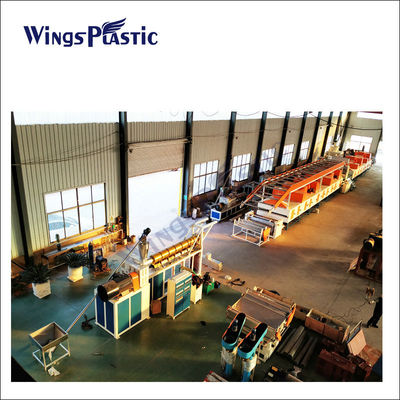 محرك طحن البلاستيك Pvc Coil Mat Extrusion Machine للسيارات