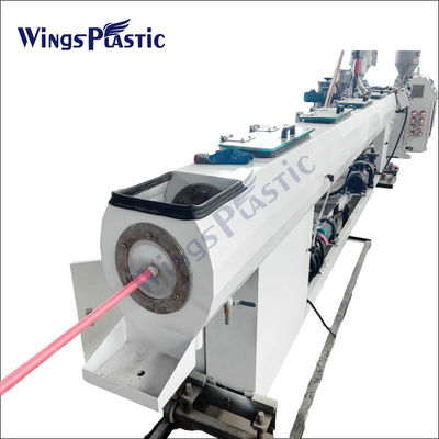 خط إنتاج الأنابيب LDPE HDPE PPR آلة بثق الأنبوب PPR 150-220kg / H