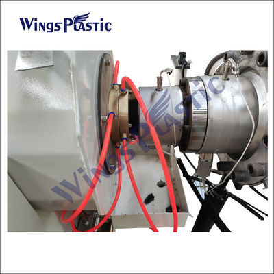 خط بثق الأنبوب البلاستيكي PE ماكينة أنابيب البلاستيك HDPE 20-110mm