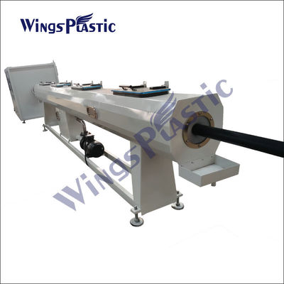 عالية الانتاج HDPE Ldpe الأنابيب ماكينة خط بثق أنابيب المياه 75-160mm