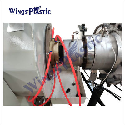 90/33 HDPE Pipe Extruder 110mm 315mm Pe آلة أنابيب المياه