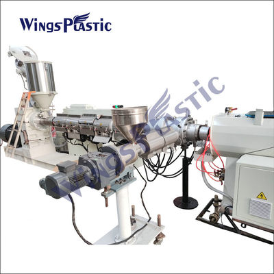 90/33 HDPE Pipe Extruder 110mm 315mm Pe آلة أنابيب المياه