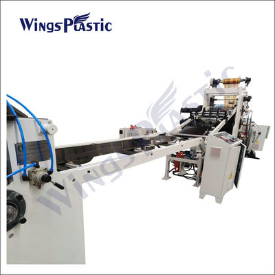 برغي واحد آلة بثق الصفيحة البلاستيكية HDPE LDPE HIPS PVC آلة بثق الصفيحة