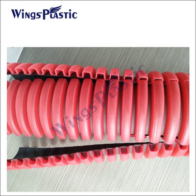 HDPE مزدوجة الجدار المموج DWC آلة أنابيب الصرف الصحي