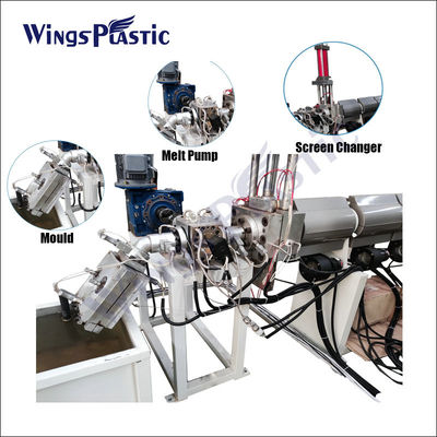 آلة تصنيع الشرائط البلاستيكية Pp Strapping Band مع Siemens Contactor