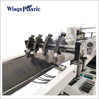 ماكينة تصنيع الألواح البلاستيكية HDPE LDPE HIPS PVC آلة بثق الألواح المقاومة للماء PE PVC EVA