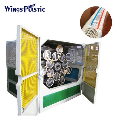 البلاستيك PVC الألياف عززت خرطوم الري الزراعي خرطوم الأنابيب ماكينة السعر
