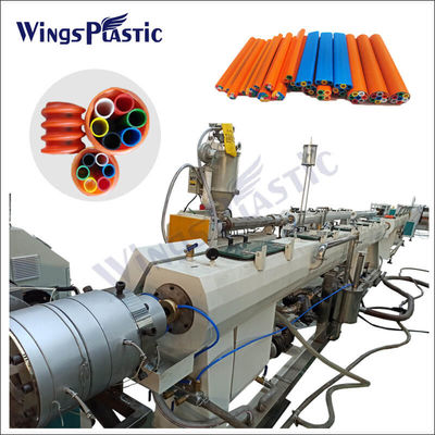 خط طحن آلة صنع أنابيب HDPE PE Micro Duct Bundle