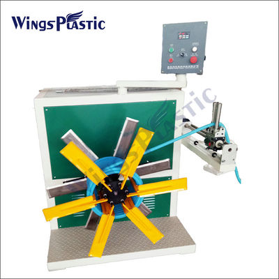 آلة الأنابيب المموجة من البلاستيك ذات الجدار الواحد مع 10-30m / min output extrusion