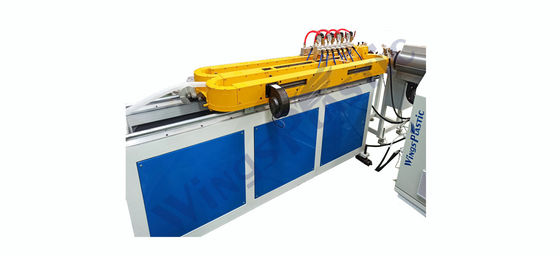 مادة PP/PE/PVC/PA بلاستيكية ذات جدار واحد المموجة أنابيب القناة extruders آلة