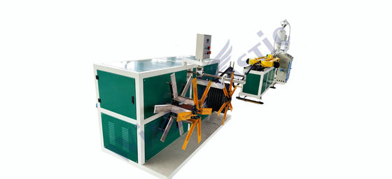 نظام التحكم في PLC آلة طحن أنابيب البلاستيك 0-74rpm سرعة المسمار
