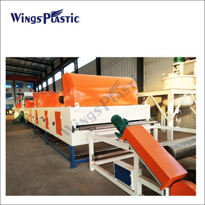 420kw محرك رئيسي الطاقة مسحوق PVC PVC لفائف حلقة مات extruder آلة