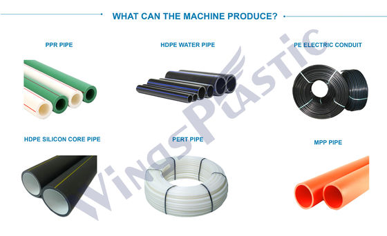 آلة طحن أنابيب HDPE PPR معدات تصنيع أنابيب PE PERT