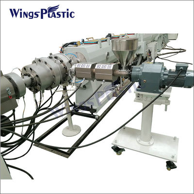 65mm Ppr خط إنتاج أنابيب هيدبيه صنع آلة 94 دورة في الدقيقة