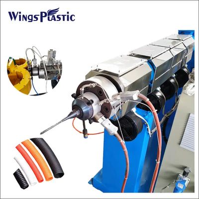 نظام التحكم في PLC آلة طحن أنابيب البلاستيك 0-74rpm سرعة المسمار