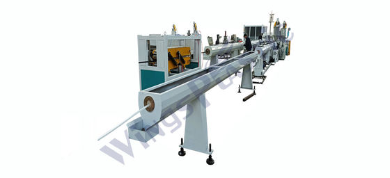 آلة طحن أنابيب التوصيل الكهربائية البلاستيكية HDPE PE PP PPR PVC مع 1-20m/Min