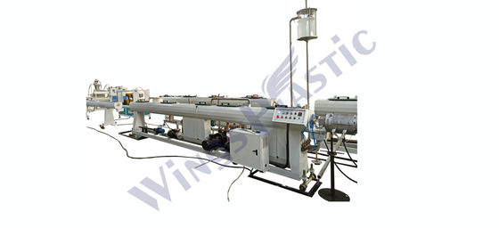 آلة طحن أنابيب التوصيل الكهربائية البلاستيكية HDPE PE PP PPR PVC مع 1-20m/Min