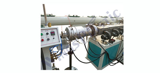 خط إخراج أنابيب البلاستيك المبردة بالهواء للأنابيب HDPE PPR PERT MPP