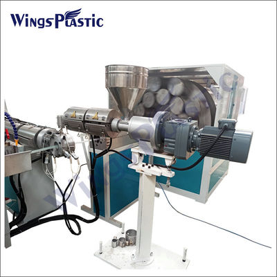 صانع آلة تصنيع أنابيب الحديقة الناعمة من البلاستيك PVC / خط إنتاج الأنابيب الشفافة المزودة بألياف الحديقة من PVC