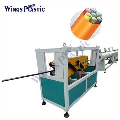 كابل PE بلاستيكي 7 طرق Micropipe Bundle Duct Extruder Machine آلة طحن الأنابيب البلاستيكية