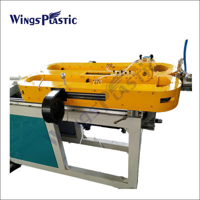 البلاستيك PE PP PVC مرنة دوامة واحدة جدار أنابيب المموجة محرك صناعة الصفحة