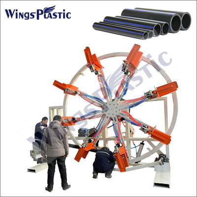 HDPE PPR PP آلة طحن الأنابيب البلاستيكية آلة تصنيع أنابيب المياه البلاستيكية