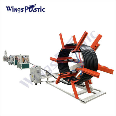 خط إنتاج لآلات تصنيع أنابيب البلاستيك عالية السرعة Hdpe PE